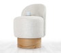 Atelier Del Sofa Barren Puf - Gris claro